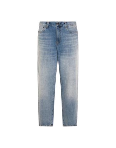 [해외직구][S27]칼하트 I03672801UR 남성 데님 청바지 진 와이드진 스트레이트진 바지 플레어진 BLUE COTTON AARON JEANS