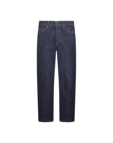 [해외직구][S27]칼하트 I0230290102 남성 데님 청바지 진 와이드진 스트레이트진 바지 플레어진 BLUE RINSED COTTON DENIM JEANS