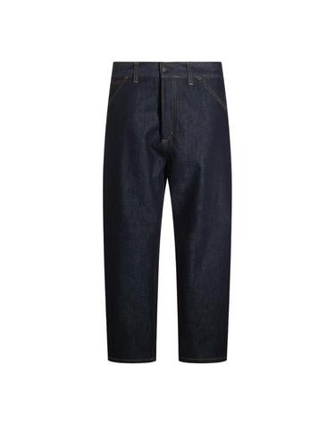 [해외직구][S27]칼하트 I0348710101 남성 데님 청바지 진 와이드진 스트레이트진 바지 플레어진 BLUE RIGID COTTON SINGLE KNEE JEANS