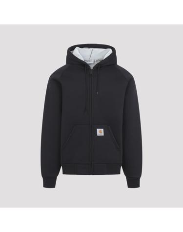 [해외직구][D14]칼하트 I03293589XX BLACK 남성 맨투맨 후드 스웨트셔츠 집업 Carhartt Wip Car Lux Hooded Jacket
