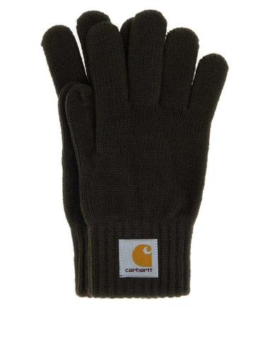 [해외직구][X45]칼하트 I021756 47XX 남성 장갑 글로브 니트 가죽 Dark brown knit Watch Gloves
