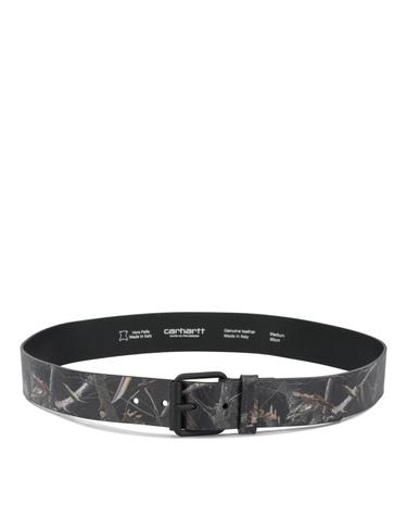 [해외직구][V90]칼하트 I0375003X8XX 남성 벨트 허리띠 Camo Feather Tree Leather Belt