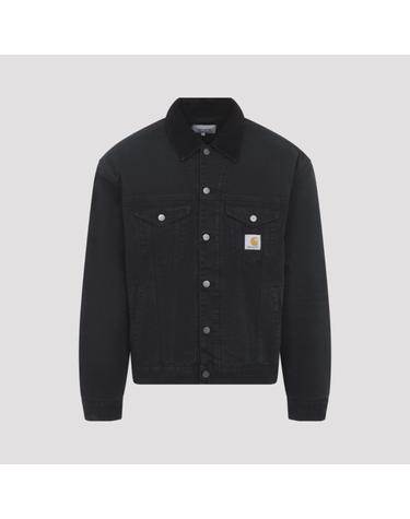 [해외직구][D14]칼하트 I03705800E4O BLACK BLACK 남성 자켓 코트 아우터 Carhartt Wip Og Trucket Jacket