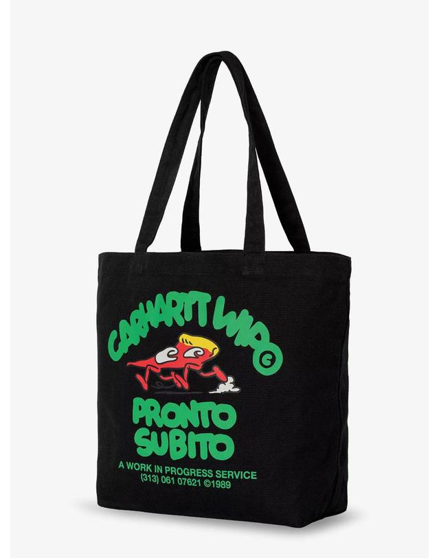 칼하트 윕 [해외직구][N85]칼하트 I033975 남성 토트백 쇼퍼백 탑핸들백 CARHARTT WIP Canvas Graphic Tote bag 착용컷
