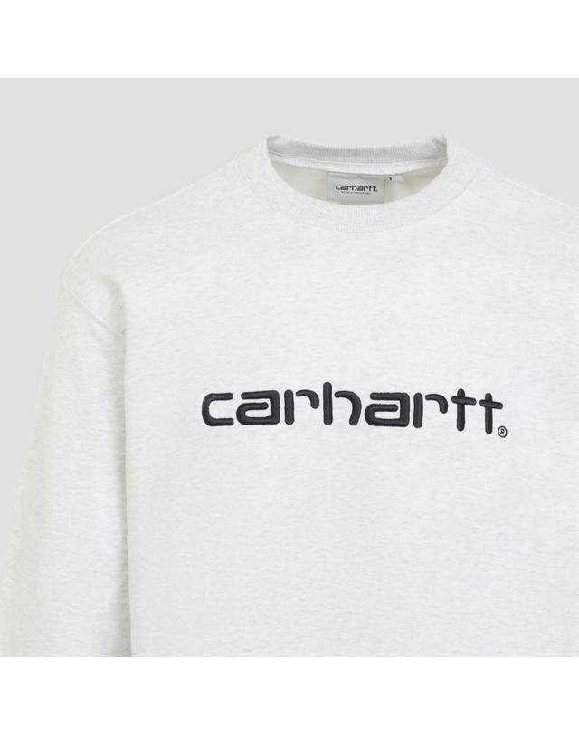 칼하트 윕 [해외직구][D14]칼하트 I0305463Z5XX ASH HEATHER GRAPHI 남성 맨투맨 후드 스웨트셔츠 집업 Carhartt Wip Sweatshirt 착용컷