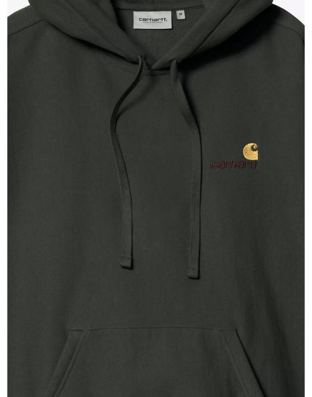 칼하트 윕 [해외직구][N85]칼하트 I028279 남성 맨투맨 후드 스웨트셔츠 CARHARTT WIP American Script cotton blend sweatshirt 착용컷