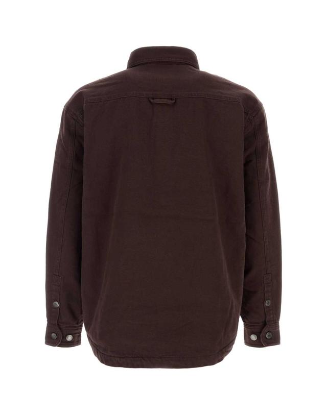 칼하트 윕 [해외직구][X45]칼하트 I035305 33HXX 남성 셔츠 남방 긴팔 반팔 Chocolate canvas Selby Shirt Jac 착용컷