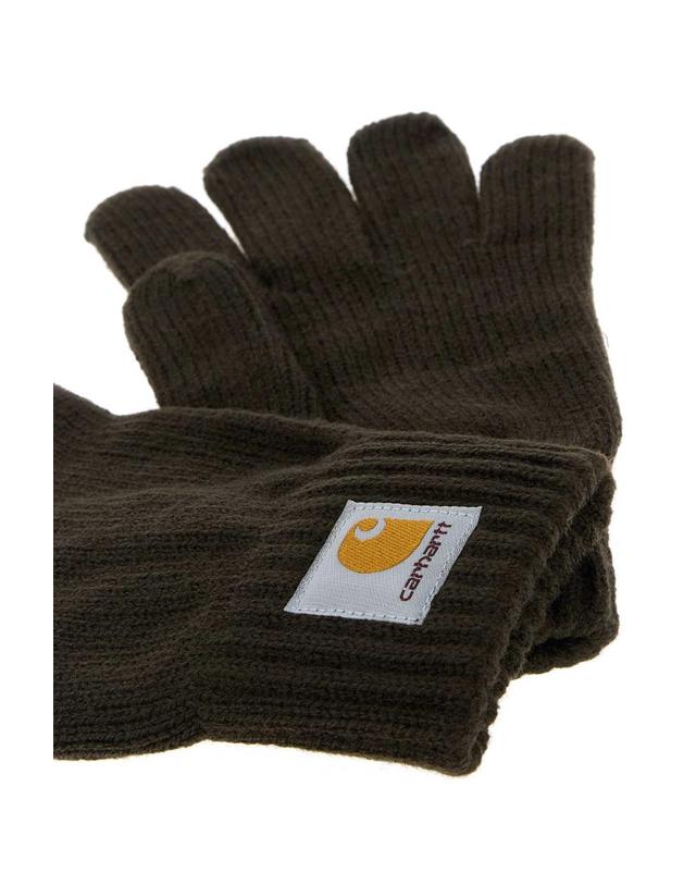 칼하트 윕 [해외직구][X45]칼하트 I021756 47XX 남성 장갑 글로브 니트 가죽 Dark brown knit Watch Gloves 착용컷
