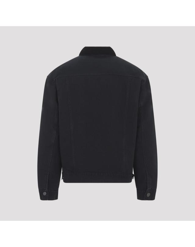 칼하트 윕 [해외직구][D14]칼하트 I03705800E4O BLACK BLACK 남성 자켓 코트 아우터 Carhartt Wip Og Trucket Jacket 착용컷