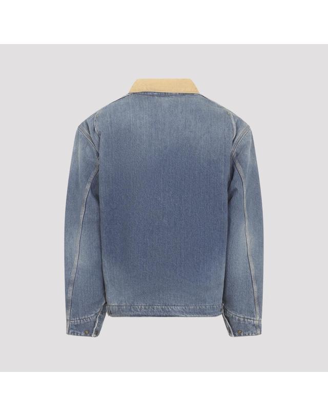 칼하트 윕 [해외직구][D14]칼하트 I0375352XNEX BLUE DUSTY H BROWN 남성 자켓 코트 아우터 Carhartt Wip Og Detroit Jacket 착용컷
