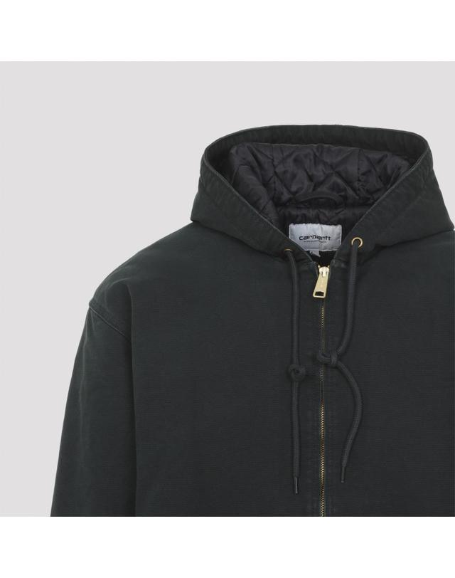 칼하트 윕 [해외직구][D14]칼하트 I0375843T64O RAVEN 남성 자켓 코트 아우터 Carhartt Wip Og Active Jacket 착용컷