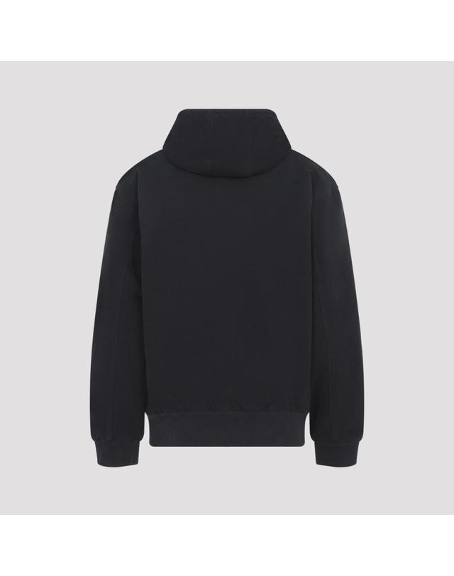 칼하트 윕 [해외직구][D14]칼하트 I037584894O BLACK 남성 자켓 코트 아우터 Carhartt Wip Og Active Jacket 착용컷