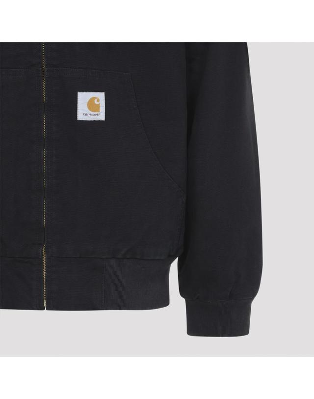칼하트 윕 [해외직구][D14]칼하트 I037584894O BLACK 남성 자켓 코트 아우터 Carhartt Wip Og Active Jacket 착용컷