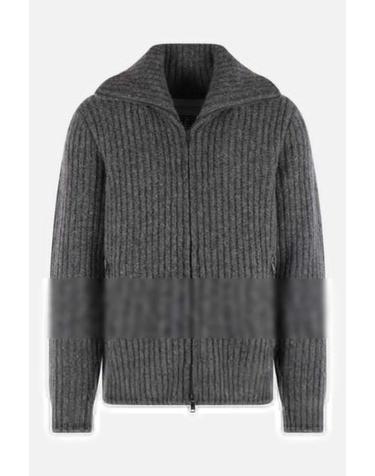 [해외직구][E32]ROBERTO COLLINA 263MYB2510921 남성 니트 스웨터 ROBERTO COLLINA full zip cardigan in rib wool blend