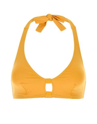 [해외직구][X45]ERES 032611 RAPHIA26B 여성 수영복 비키니 커버업 스윔웨어 Yellow stretch nylon Float bikini top