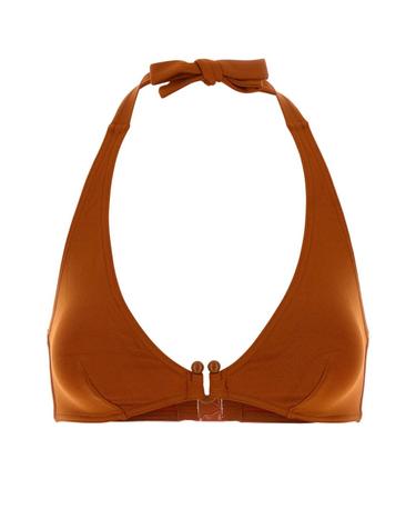 [해외직구][X45]ERES 032627 ROUILLE 여성 수영복 비키니 커버업 스윔웨어 Orange stretch nylon Noctambule bikini top