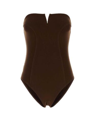 [해외직구][X45]ERES 012646 CHOCOLATNOIR 여성 수영복 비키니 커버업 스윔웨어 Brown stretch nylon Apparence swimsuit