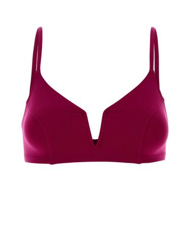 [해외직구][X45]ERES 032630 BONBON 여성 수영복 비키니 커버업 스윔웨어 Fuchsia stretch nylon AlancAe bikini top