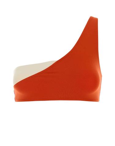 [해외직구][X45]ERES 032610 ROOIBOSPERCALE 여성 수영복 비키니 커버업 스윔웨어 Coral stretch nylon Paradoxe bikini top