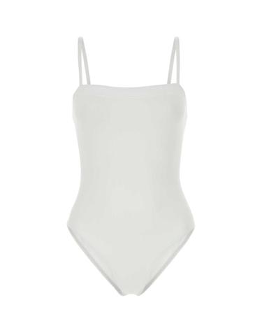 [해외직구][X45]ERES 011402 BLANCNN 여성 수영복 비키니 커버업 스윔웨어 White stretch nylon swimsuit
