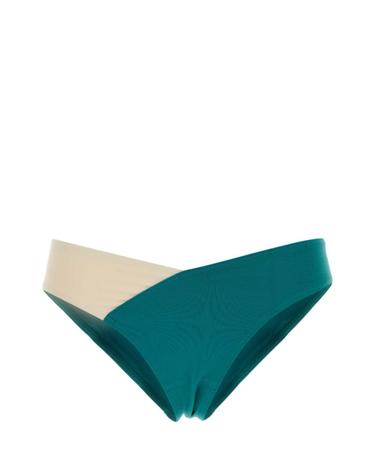 [해외직구][X45]ERES 042611 PERSANEPERCALE 여성 수영복 비키니 커버업 스윔웨어 Teal green stretch nylon dialogue bikini bottom