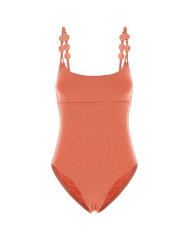 [해외직구][X45]ERES 012623 LASSI 여성 수영복 비키니 커버업 스윔웨어 Peach stretch nylon Lynda swimsuit