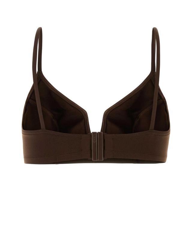 에레스 [해외직구][X45]ERES 032630 CHOCOLATNOIR 여성 수영복 비키니 커버업 스윔웨어 Brown stretch nylon AlancAe bikini top 착용컷