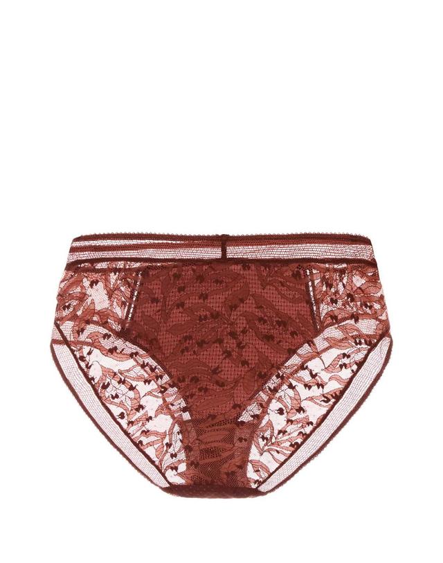 에레스 [해외직구][X45]ERES 612621 ARBOUSIER 여성 언더웨어 속옷 팬티 브라 홈웨어 Brick stretch lace slip 착용컷