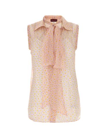 [해외직구][X45]구찌 819141Z7AI4 5524 여성 셔츠 남방 블라우스 Printed crepe shirt