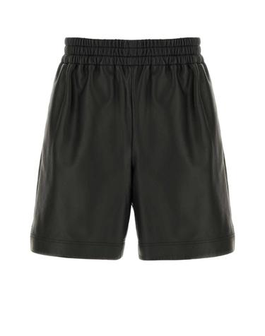 [해외직구][X45]구찌 832983XNA7N 1000 남성 반바지 버뮤다팬츠 숏팬츠 쇼츠 Black leather bermuda shorts