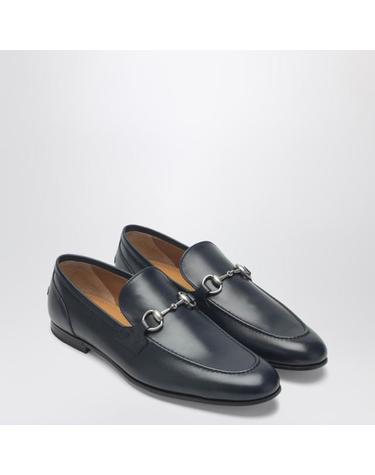 [해외직구][T56]구찌 834289AADCW Blue 남성 로퍼 드라이빙슈즈