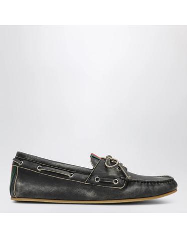 [해외직구][T56]구찌 860008AAF59 Black 남성 로퍼 드라이빙슈즈
