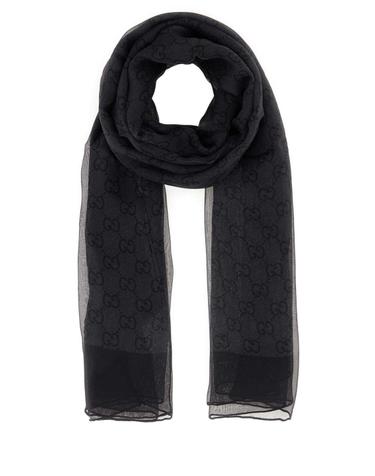 [해외직구][X45]구찌 8652653GAQS 1060 여성 스카프 목도리 머플러 Printed chiffon foulard