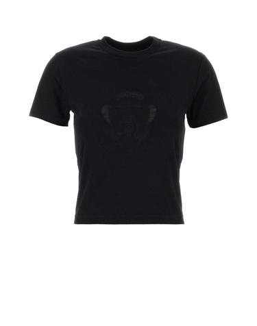 [해외직구][X45]구찌 867084XJHTY 1000 여성 티셔츠 민소매 탑 나시 Black cotton blend t shirt
