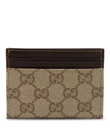 [해외직구][Q11]구찌 A002F2FAF9W9644 남성 카드지갑 카드홀더 BEIGE EBONY ESSENCE CLASSIC CARD HOLDER