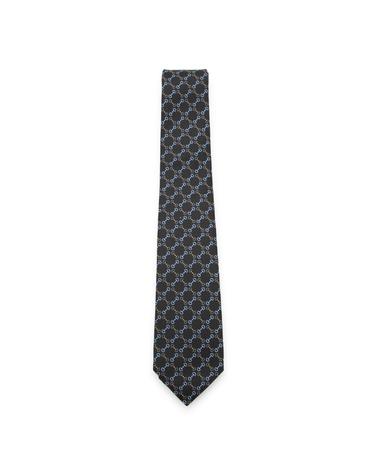 [해외직구][Q11]구찌 8741194E0091069 남성 넥타이 BLACK SILK GG TIE