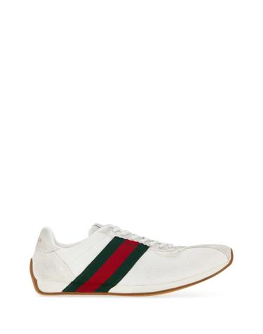 [해외직구][X45]구찌 875174FAF9H 9052 남성 스니커즈 단화 남자스니커즈 White mesh and suede Gucci Tempo sneakers