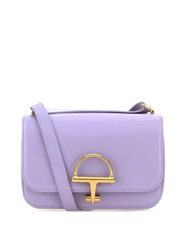 [해외직구][X45]구찌 846705AADVW 5306 여성 크로스백 숄더백 미니백 탑핸들백 Lilac leather small Gucci Siena shoulder bag