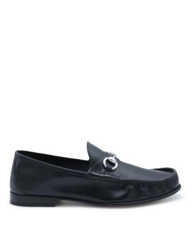 [해외직구][B47]구찌 871668AAF3Q1000 남성 로퍼 페니로퍼 BLACK LEATHER HORSEBIT LOAFERS