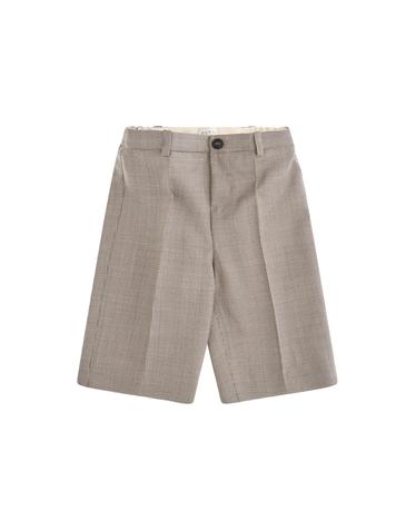 [해외직구][K68]구찌 863987XWA86 2004 남아 반바지 버뮤다팬츠 숏팬츠 키즈반바지 Wool Bermuda Shorts for Boy