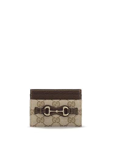 [해외직구][K68]구찌 A006YRFAGH8 9651 여성 반지갑 장지갑 카드지갑 Horsebit Cardholder