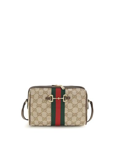 [해외직구][K68]구찌 A008PZFAFV9 9653 여성 숄더백 크로스백 버킷백 탑핸들백 Small Horsebit Web Camera Bag Shoulder Bag