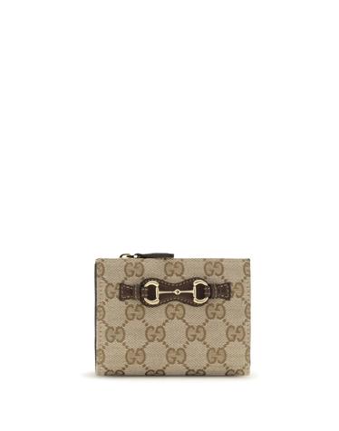 [해외직구][K68]구찌 A006YXFAGH8 9651 여성 반지갑 장지갑 카드지갑 Small Horsebit Wallet