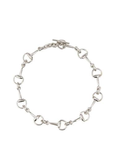 [해외직구][X45]구찌 A0011QI4601 0926 여성 목걸이 넥클리스 팬던트 패션주얼리 Silver metal Horsebit necklace
