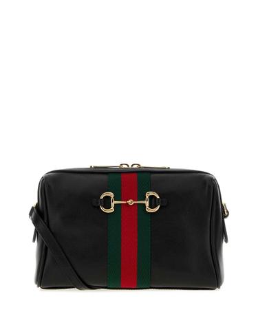 [해외직구][X45]구찌 A008PZAAGIQ 1053 여성 지갑 반지갑 장지갑 카드지갑 Black leather small Gucci Horsebit Web crossbody bag