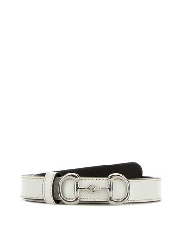 [해외직구][X45]구찌 A006LPAAGW8 9214 여성 벨트 허리띠 White leather belt