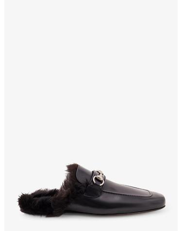 [해외직구][N85]구찌 A005GQ 남성 샌들 플랫 슬리퍼 조리 GUCCI Black leather slipper with Horsebit
