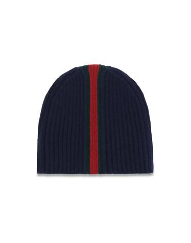 [해외직구][K68]구찌 8710214KADM 4066 남아 모자 버킷햇 비니 키즈모자 Ribbed wool Beanie with Web detail for Boy