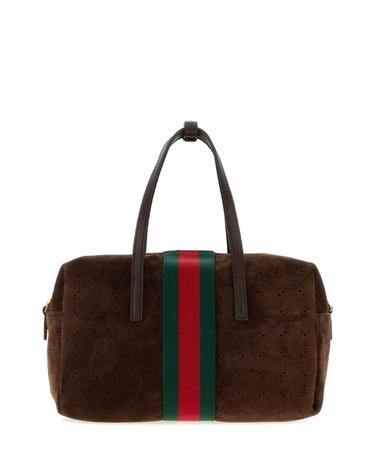 [해외직구][X45]구찌 A0070TAAHCC 2147 여성 토트백 쇼퍼백 탑핸들백 핸드백 Brown suede handbag