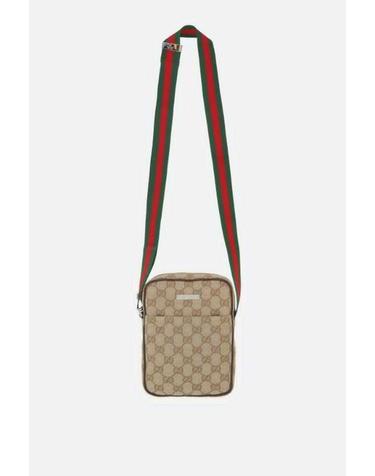 [해외직구][E32]구찌 A0022ZFAGBV9653 남성 메신저백 크로스백 숄더백 버킷백 슬링백 범백 GUCCI Gucci Tag small crossbody bag in GG canvas